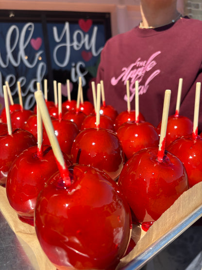 Traditional Red Candy Apples